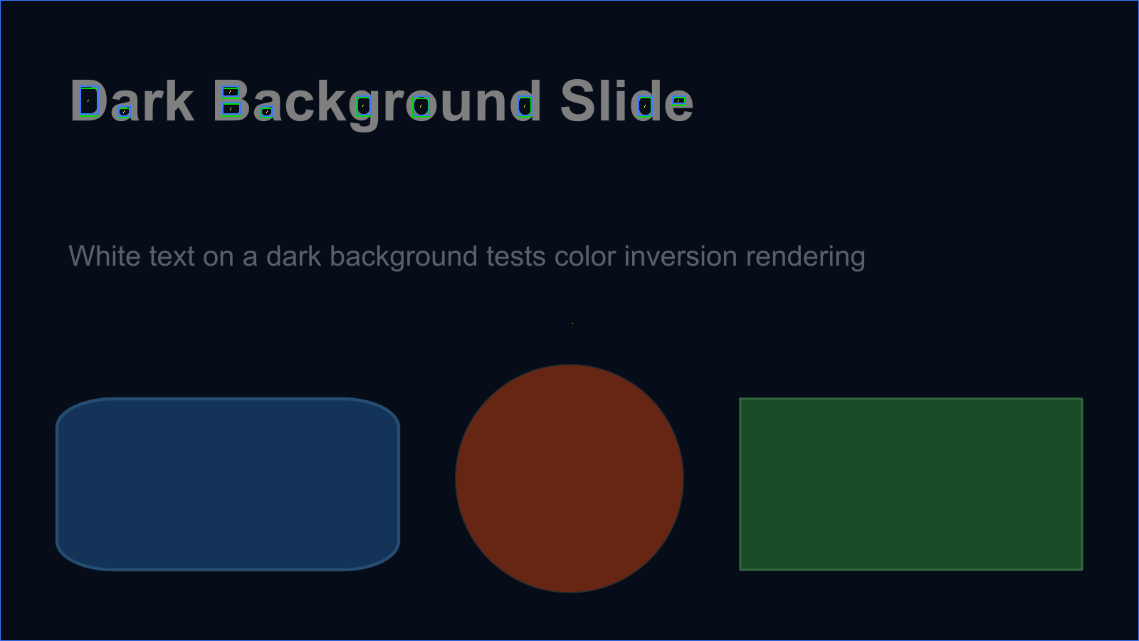 Eval component overlay