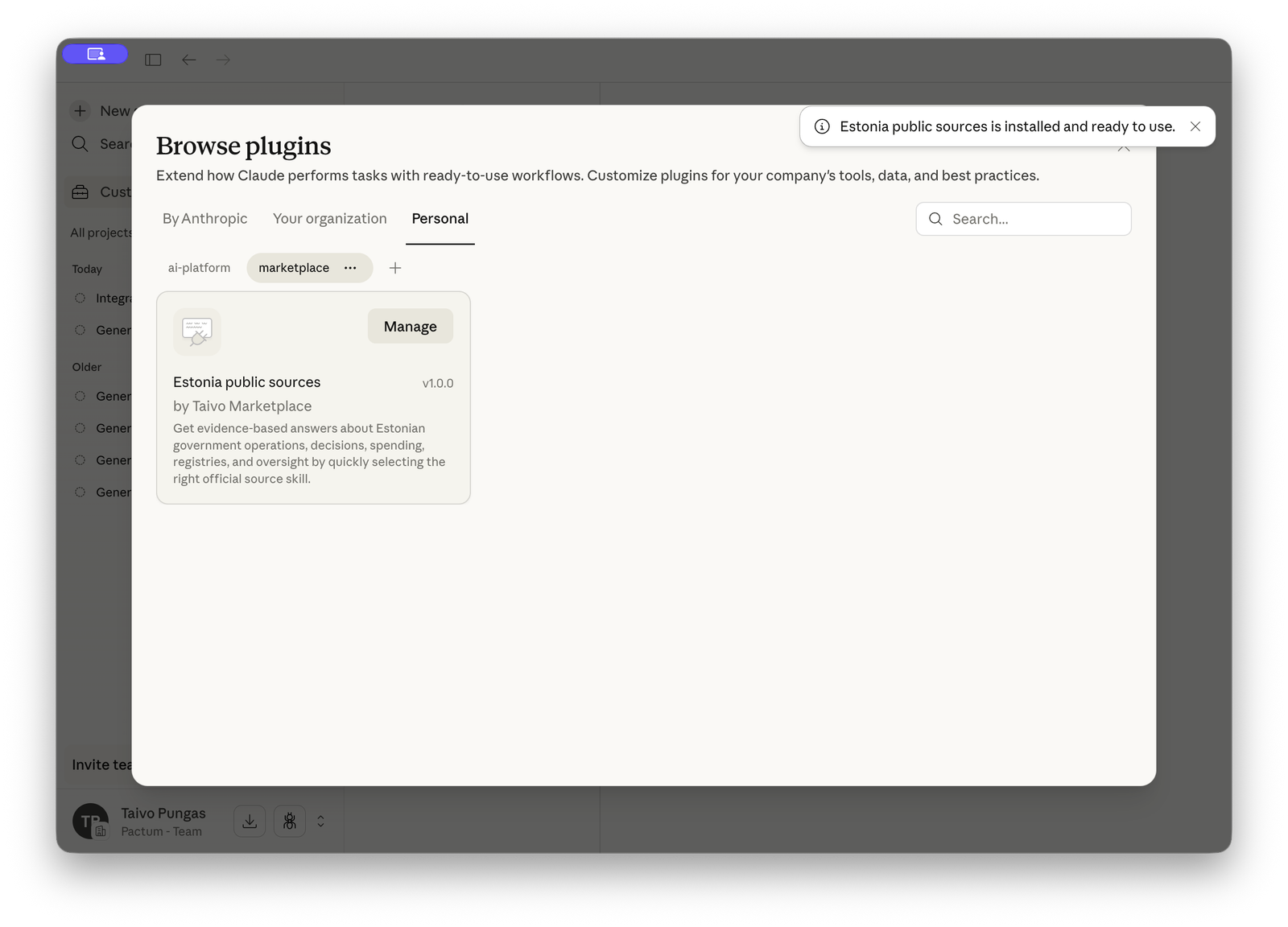Step 4: Installed and ready